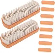 GAXIRE 10PCS Suede Cleaning Brush for Shoes Boots Bags Belts Ergonomic Design Efficient Stain Removal Versatile Multi Material Care Restore Original Luster