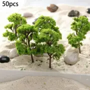 Architectural Model Trees for Sand Table and Train Railway Scenery Pack of 50