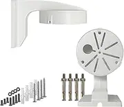 WiTi 4.7 inches Wall Mount Bracket for Dome Security Camera,Deep Base Junction Box Cable Management Mounting Case, CCTV IP Surveillance Cameras Holder Metal Solid Powder Spray Coating