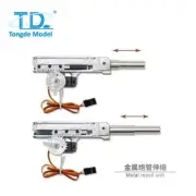 Barrel Recoil Flash System for 1/16 Tongde RC Tank M1A2 M2A2 M60A3 Centurion MK5
