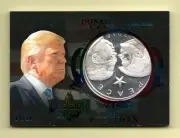2020 Decision GOLD PLATED COIN Donald Trump #/10 SP COMMEMORATIVE COIN