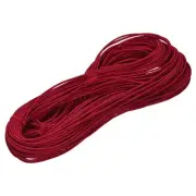 Elastic Cord Stretchy String 2mm 49 Yards Dark Red for Bracelets, Necklaces