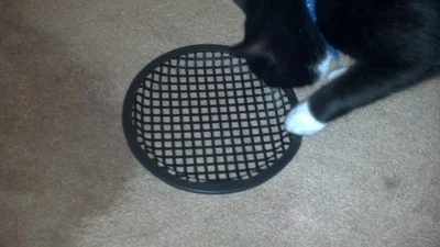 one 8 inch Sub Woofer Metal Mesh Waffle Speaker Grill DJ PA Car Audio