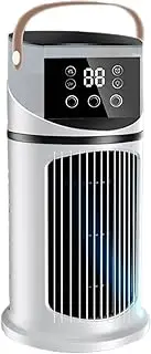 Desktop Air Conditioner,Portable Air Conditioner Cooling Fan | Adjustable Misting Cooler with LED Light for Bedroom Dormitory Reading Working Sleeping