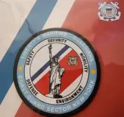 COAST GUARD SECTOR NEW YORK STATUE OF LIBERTY PATCH