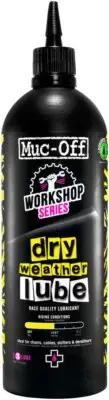 Muc-Off Bio Dry Bike Chain Lube - 1L Bulk Bicycle Chain Lubricant Wax Based