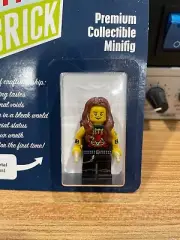 Citizen Brick Metalhead Drummer OLD VERSION! Lego Minifigure