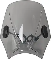 XINMINGYUE Motorcycle Windshield Windscreen Wind Deflectors Fit for 700 CLX 700CLX 700CL-X CLX700 Headlights Motorcycle(Light Smoke)