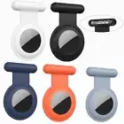 Silicone Tracker Case with Invisible Pin Tracker Hidden Pin for AirTag