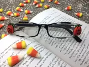 Halloween Pumpkin Reading Glasses 1.0 Strength Readers +1.00 Eyeglasses Pumpkins
