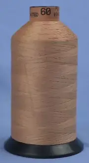 Tan (6600) Polyester Bonded Plaited 60 Industrial Thread 4000m