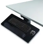 Keyboard Tray Under Desk, Pull Out Keyboard & Mouse Tray with C Clamp