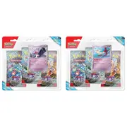 Pokemon Trading Card Game: Scarlet & Violet Stellar Crown Three-Booster Blister Pack - Assorted