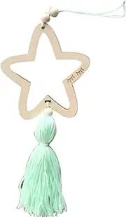 Wind Bell Wind Chimes Nordic Style Wooden Star Bells Kid Home Accessories Art Wall Hanging Girls Living Room Wind Bell Toddler Sweet