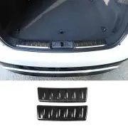 Built-in Rear Bumper Cover Protector Guard-Black Fit For Jaguar F-PACE