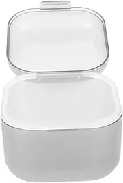 Mikinona Nail Soaking Bowl Kit Set Nail Art Tool Cleaning Box Nail Drill Bit Holder Organizer