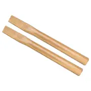 2PCS Axe Handle Replacement 35cm/14" Oak Wood Square Comfort Grip Wooden Hammer