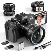 Compact Digital Photography Camera 4K WIFI Web Cam Vintage Vlog Video Recorder Y
