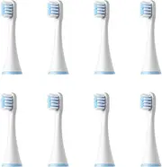 Replacement Toothbrush Heads Compatible For SOOCAS C1/MITU MES801/KAISHU/DR.BEI A7 Kids Electric Toothbrush Children Soft Nozzle(8PCS)