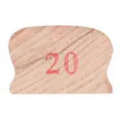 Wooden Polished Block For Guitar Bass Fret Leveling Fingerboard Luthier Tool + 2 Sandpaper 20#
