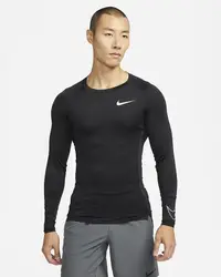 在飛比找露天拍賣優惠-"爾東體育" Nike Pro Dri-FIT 緊身長袖上衣