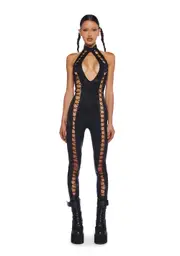 [Club Exx] Buy Me A Drink Jumpsuit - Snake