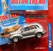Johnny Lightning CHASE 2001 Chrysler PT Cruiser WHITE LIGHTNING Motor Trend Car
