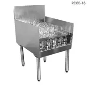 Glastender RDBB24 24" Underbar 24" Recessed Drainboard