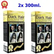 2x A Natural Mano Hair Young Restoria Cream Grey Dark Restore Men Women 300ml