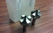 2 pcs M2-HSS 4 flute 5/8Rx3/4 Corner Rounding End Mills #1011-CNR58-34-New