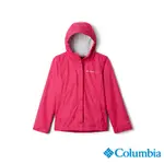 COLUMBIA 哥倫比亞 童款- OMNI-TECH 防水外套 - 桃紅 URG21220FC