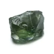 Magnificent Certified 2.61ct Natural Teal Sapphire Madagascar Rough 7.8x5.9 mm