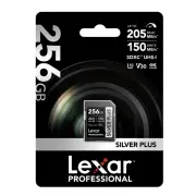 Lexar Professional 256GB Silver Plus SDXC Memory Card