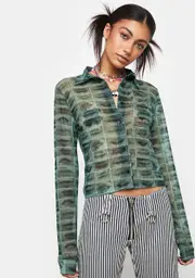 [The Ragged Priest] Voices Mesh Shirt