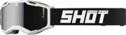 Shot Iris 2.0 Solid Motocross Goggles, black-white for Men One Size Black White