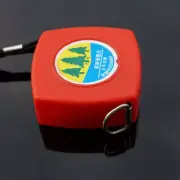 2m Mini Practical Red Retractable Metric Measuring Diameter-Tape Measure Tools