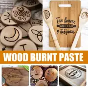 Jue-Fish Wood Burning Paste Camping outdoor wood cloth to help DIY pyrography w