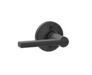 Schlage Lock Company J170SOL622 Solstice Lever, Matte Black dummy handle set