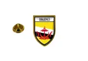 pins pin's flag national badge backpack hat shield world brunei