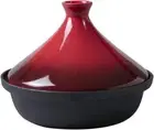 Morrocan Tagine Cast Iron Base Ceramic Cone Lid Slow-Cook Pot Cookware Comes wit