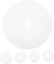 WATIIFUFU 5pcs Non Stick Silicone Dehydrator Sheets Round Food Dryer Mats for Meat Fruits and Vegetables Easy to with Drying Machines Versatile Kitchen Accessory