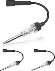 Keadic 2Pcs Inline Spark Plug Tester, Plug-in Engine Straight Boot Ignition Coil Tester Diagnostic Detector Tool for Lawnmower Automotive Lawnmower Car Big Internal & External Engines