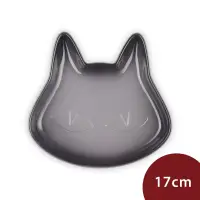 在飛比找博客來優惠-Le Creuset 萬聖節系列 黑貓造型盤 17cm 燧石