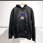 【RTG】MITCHELL & NESS M&N HOODIE 帽T 黑色 洛杉磯湖人 男 NBA MNHO039LAL