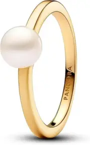 Pandora Treated Freshwater Cultured Pearl Ring