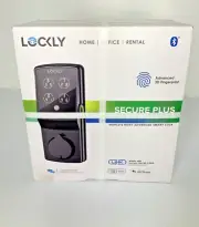 Lockly Secure Plus Smart Lock Wi Fi Retrofit Deadbolt with App ~ Touchscreen New