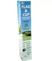 J & M Golf Flag & Cup