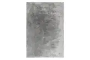 Zubuin Shaggy Plush Fluffy Rectangular Fur Rug- Grey - 120 x 180cm
