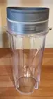 Nutri Ninja Blender Cup 16oz Single Serve w/Lid Gray Screw Top