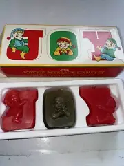 VINTAGE AVON JOY ELF CHRISTMAS CANDLES - NIB - 1984